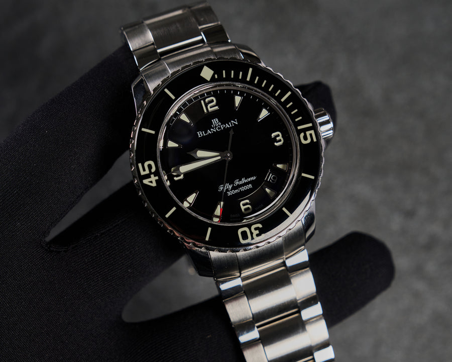 5015-1130-71, Fifty Fathoms, Black Dial