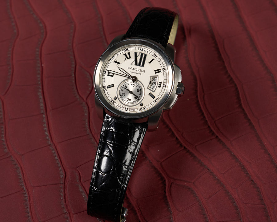 3389, Calibre de Cartier, Silver Dial