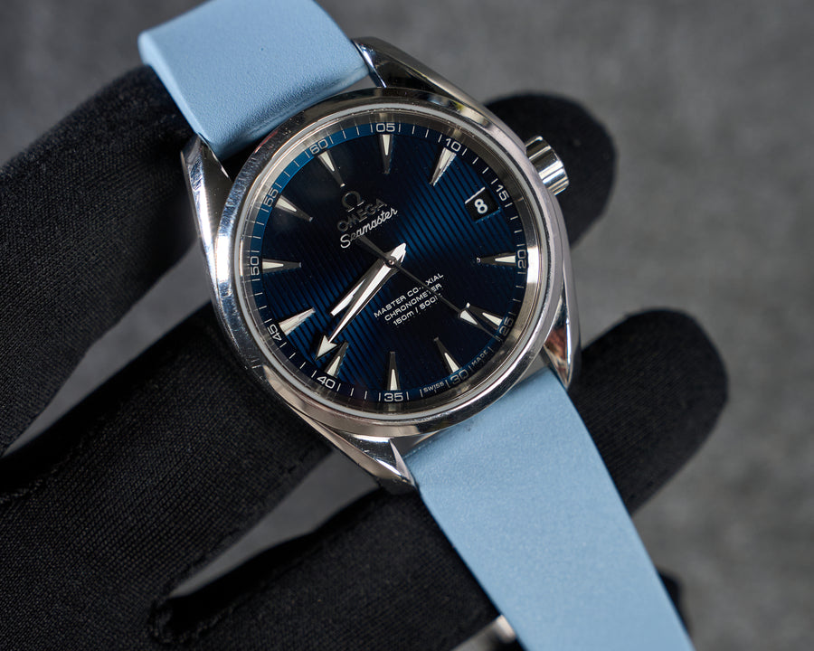 231.10.39.21.03.002, Seamaster Aqua Terra, Blue Dial