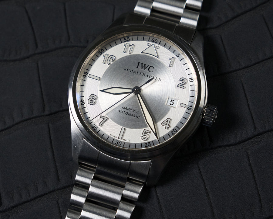 IW325505, Spitfire Mark XVI, Silver Dial