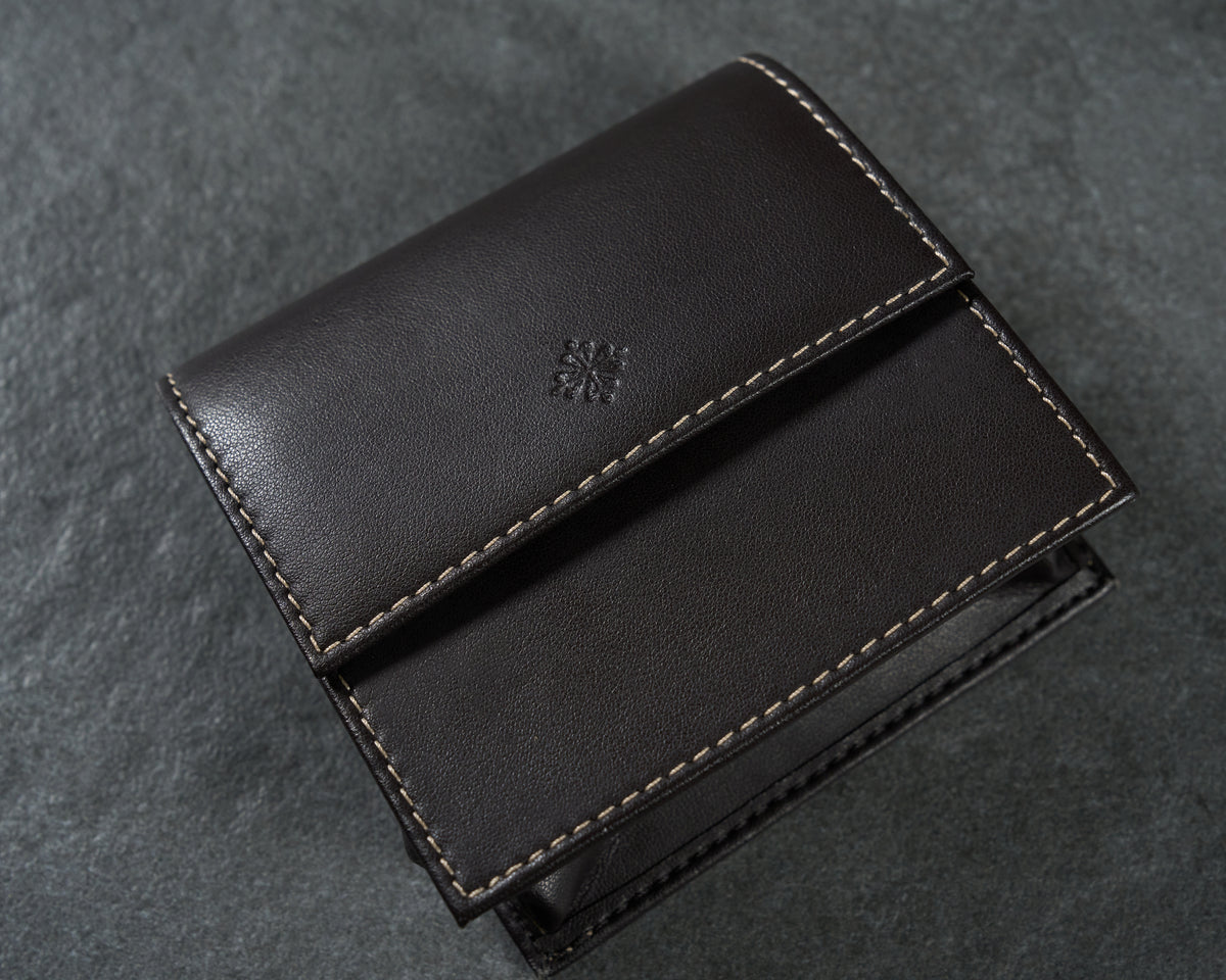 Patek Philippe Brown Leather Wallet Style Watch Travel Service Case