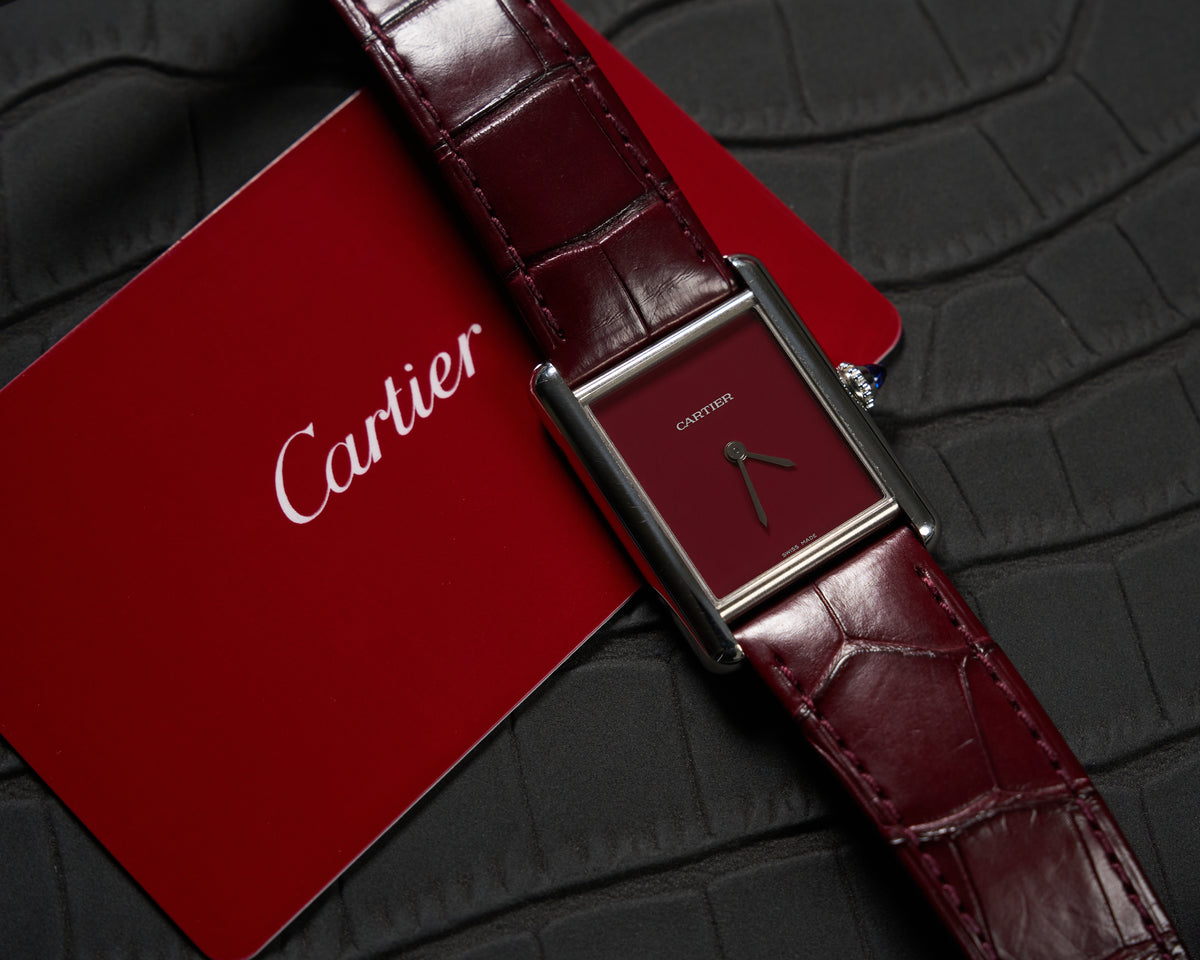 WSTA0054, Tank Must, Burgundy Dial