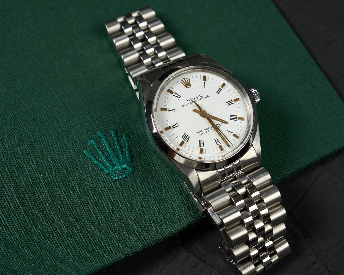 5500, Air-King, White Roman Dial