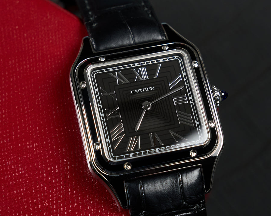 WSSA0046, Santos-Dumont Large, Black Lacquer