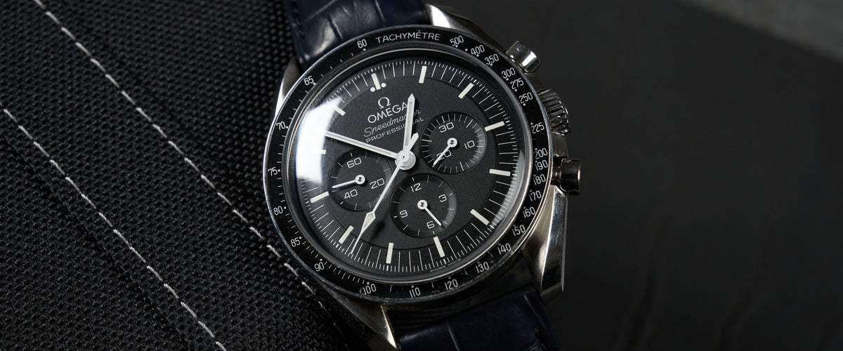 Omega Speedmaster, close detail