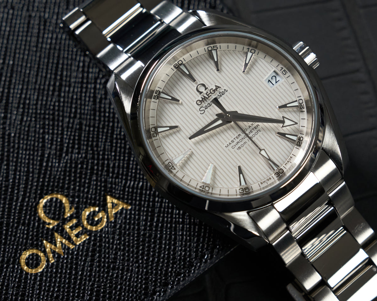 231.10.39.21.02.002, Seamaster Aqua Terra, White Teak Dial — 10