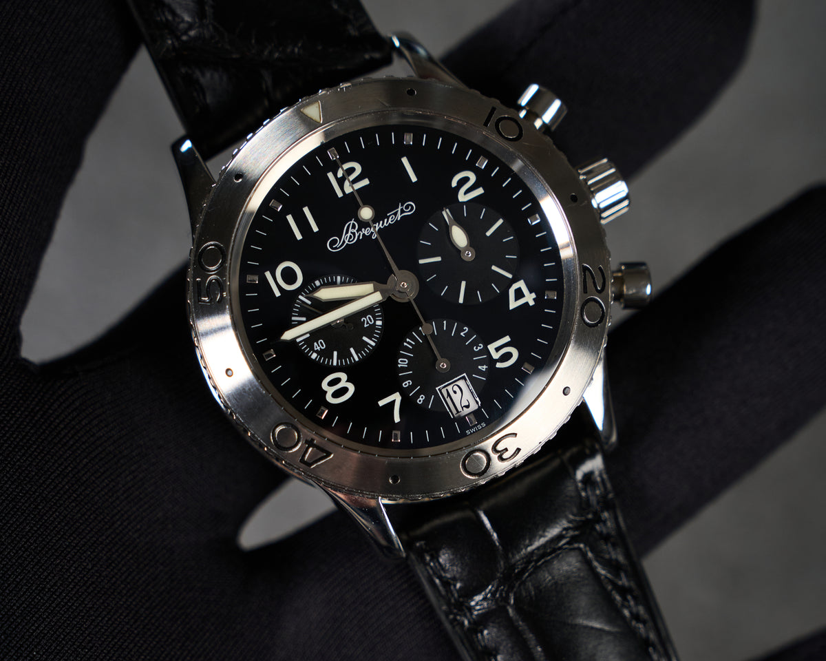 3820, Type XX Transatlantique, Black Dial