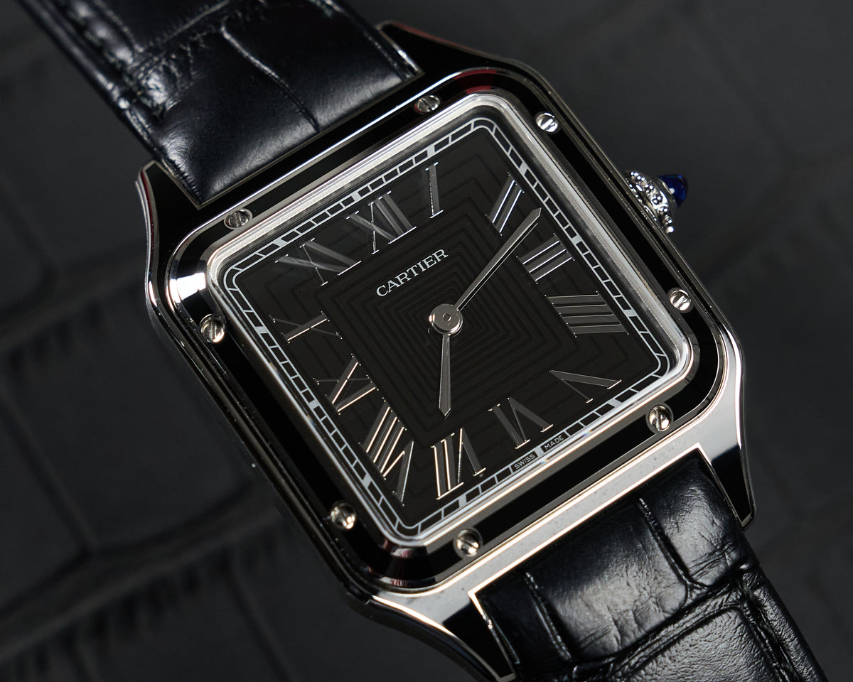 WSSA0046, Santos-Dumont Large, Black Lacquer