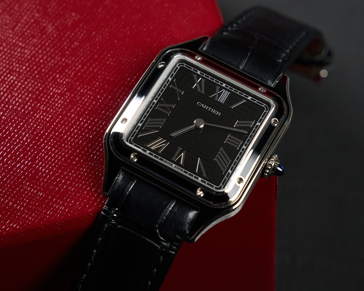 WSSA0046, Santos-Dumont Large, Black Lacquer