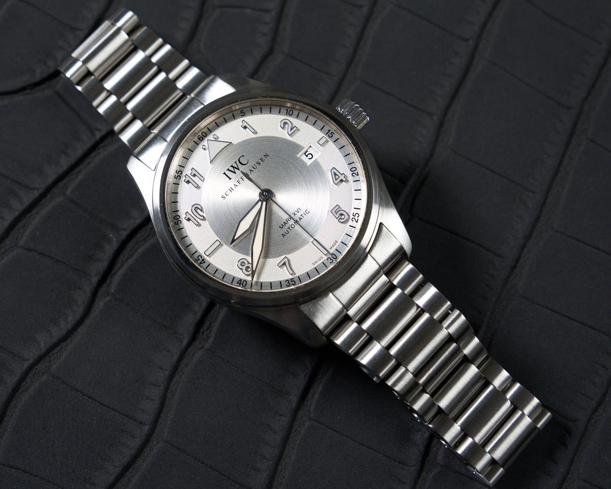 IW325505, Spitfire Mark XVI, Silver Dial