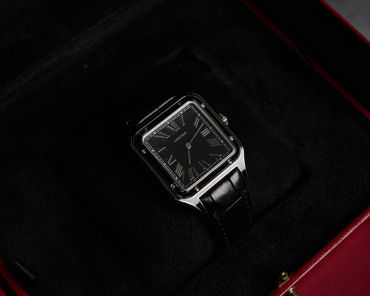 WSSA0046, Santos-Dumont Large, Black Lacquer