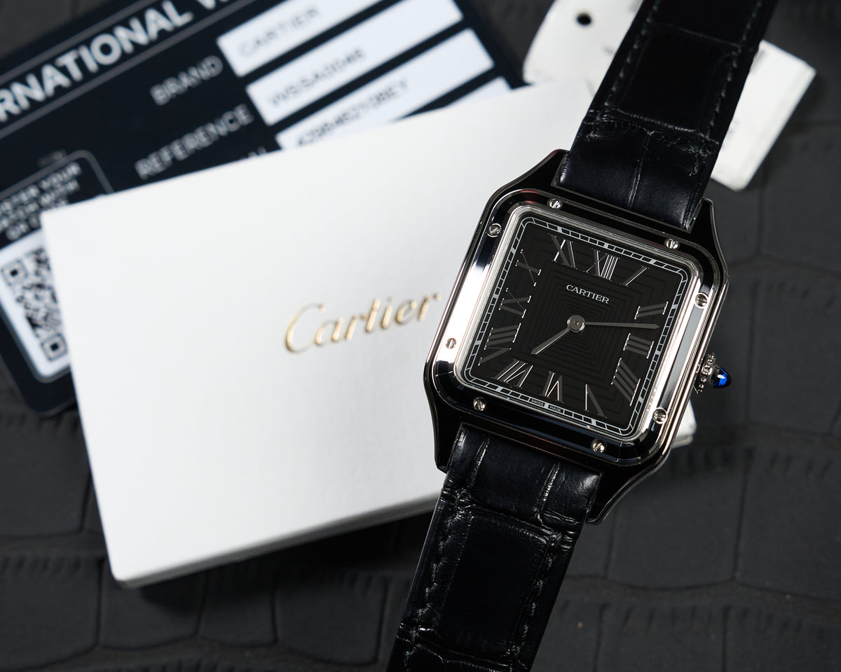 WSSA0046, Santos-Dumont Large, Black Lacquer