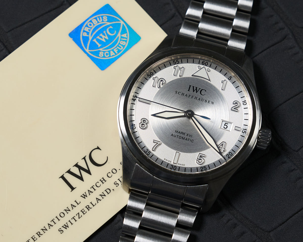 IW325505, Spitfire Mark XVI, Silver Dial — 2