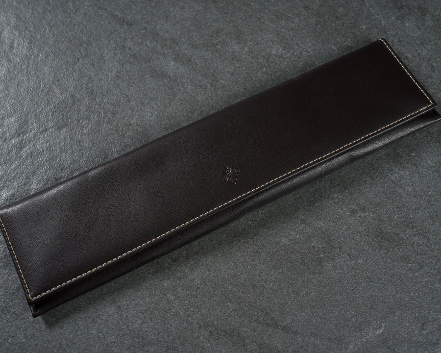 Patek Philippe Long Brown Leather Watch Service Case Pouch
