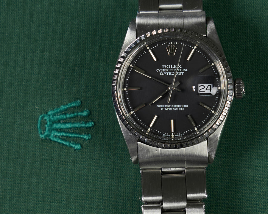 1603, Datejust, Black Dial