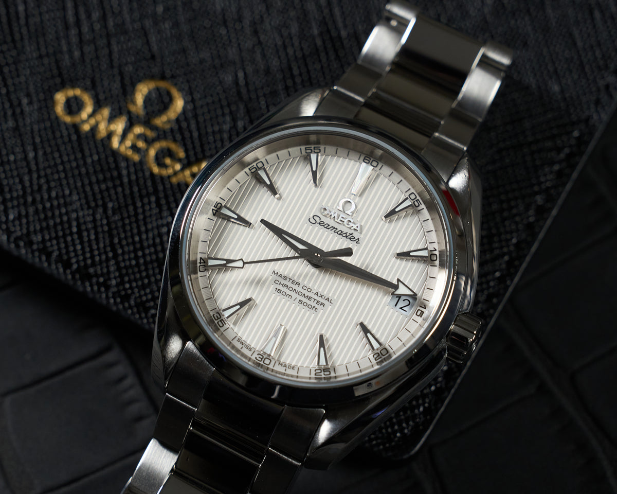 231.10.39.21.02.002, Seamaster Aqua Terra, White Teak Dial — 9