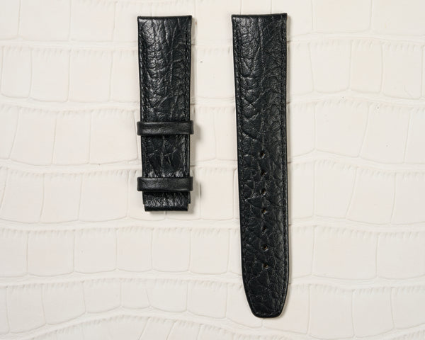 Tiffany & Co 20mm Black Leather Watch Strap