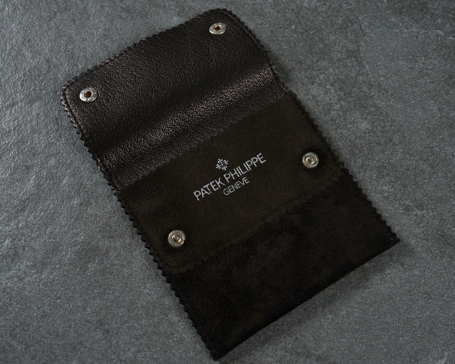 Patek Philippe Suede Watch Travel Case Pouch Rare