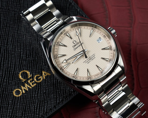 231.10.42.21.02.003, Seamaster Aqua Terra, Cream Dial