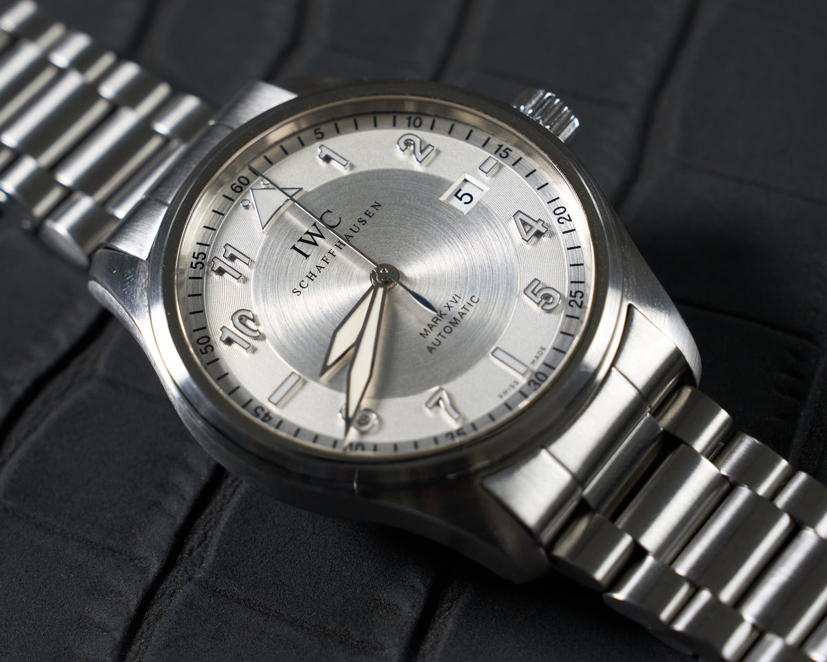 IW325505, Spitfire Mark XVI, Silver Dial
