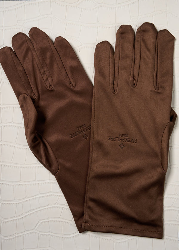 Patek Philippe Brown Watch Handling Gloves Dealer Size Small