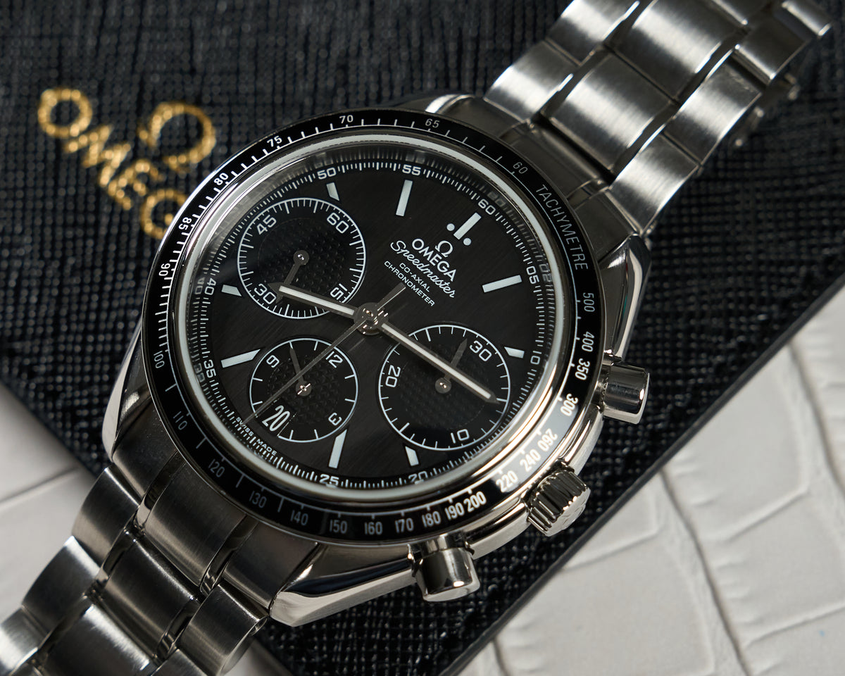 326.30.40.50.01.001, Speedmaster Racing, Black Dial — 1