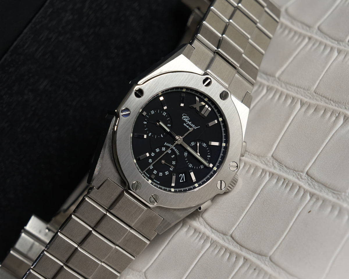 8352, St. Moritz Chronograph, Black Dial — 10