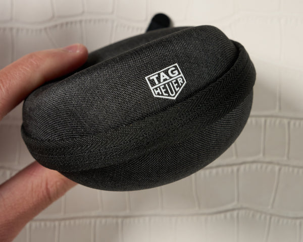 TAG Heuer Grey Zip Watch Travel Case Pouch